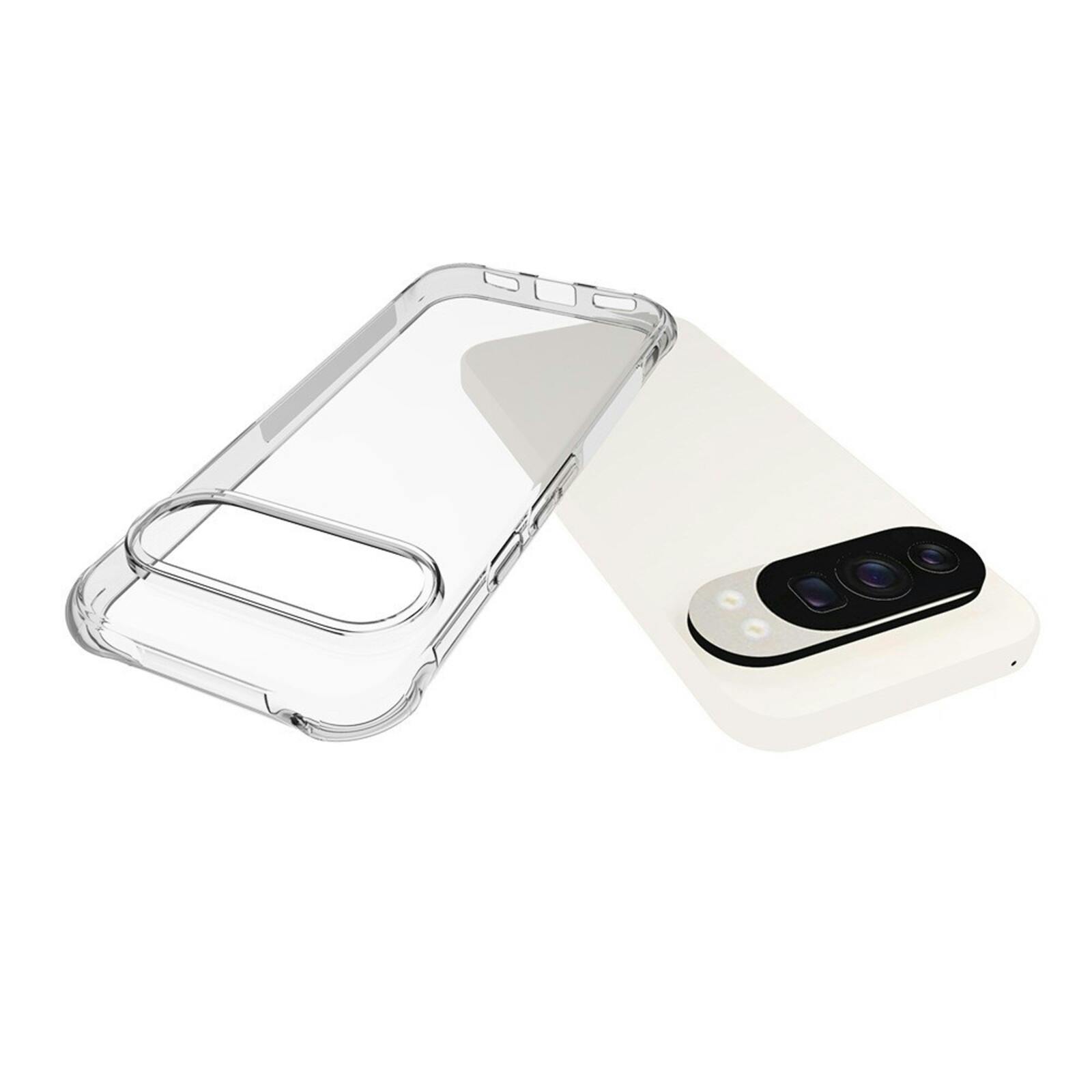 CaseBody Google Pixel 10 (Pro) Shockproof Hoesje Transparant