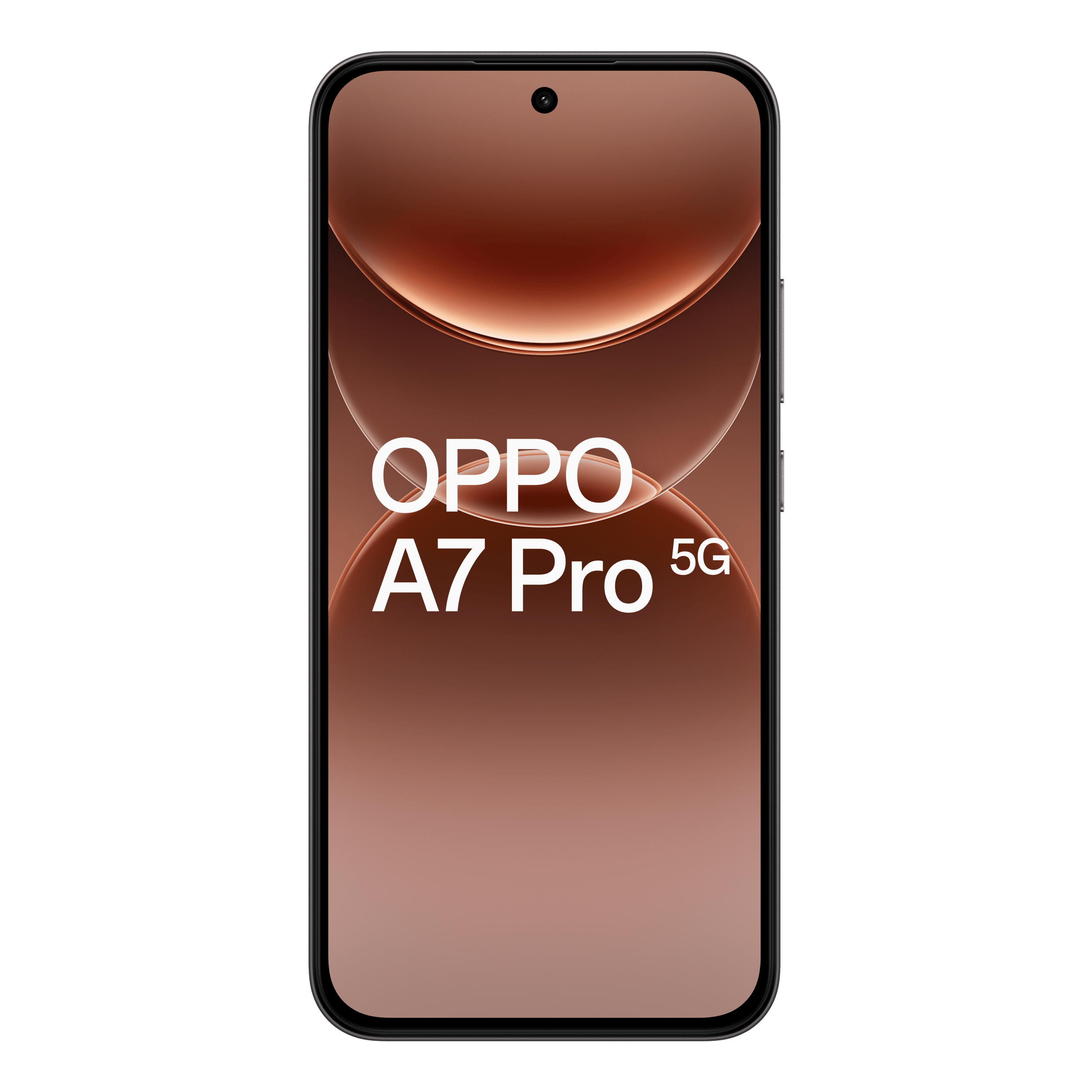 OPPO A7 Pro 5G Shine Titanium - Voorkant