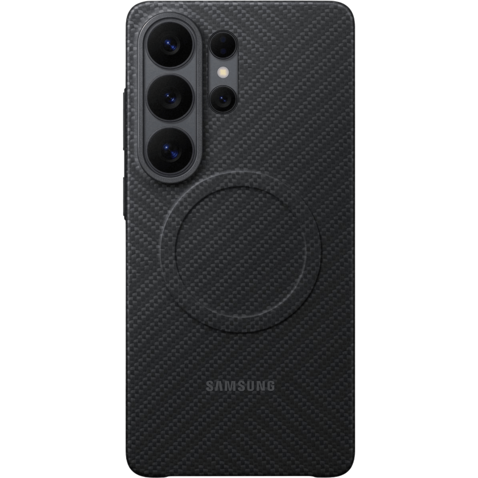 Samsung Galaxy S26 Ultra Carbon Magnet Case Zwart