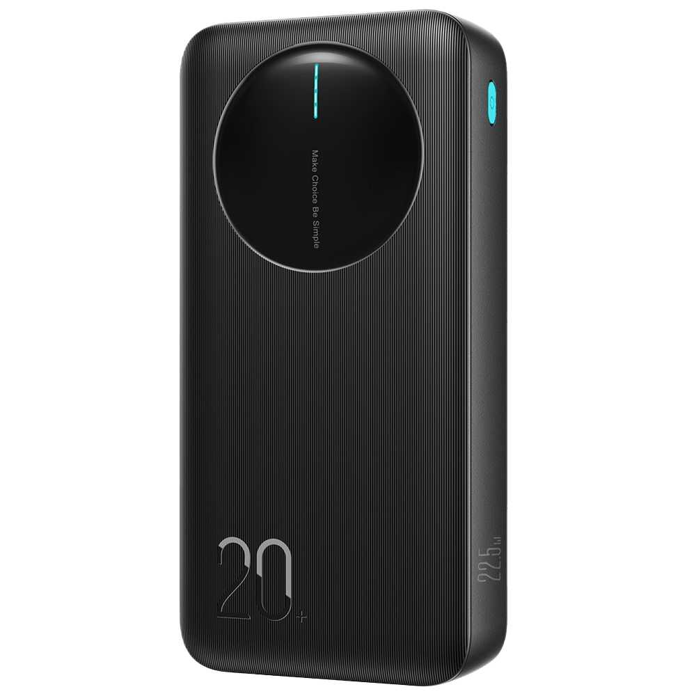 Joyroom Pro Display Powerbank 3 Output Poorten 20.000mAh Zwart
