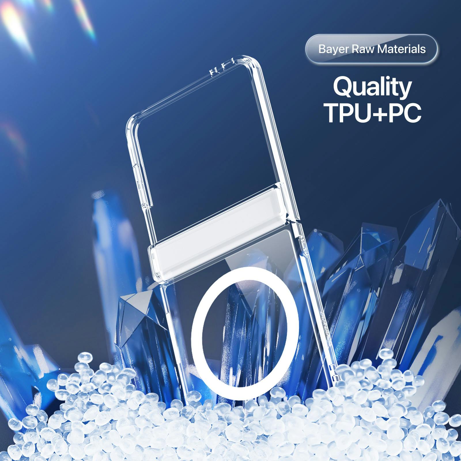 DUX DUCIS Samsung Galaxy Z Flip8 Premium Slim Protection Case Transparant