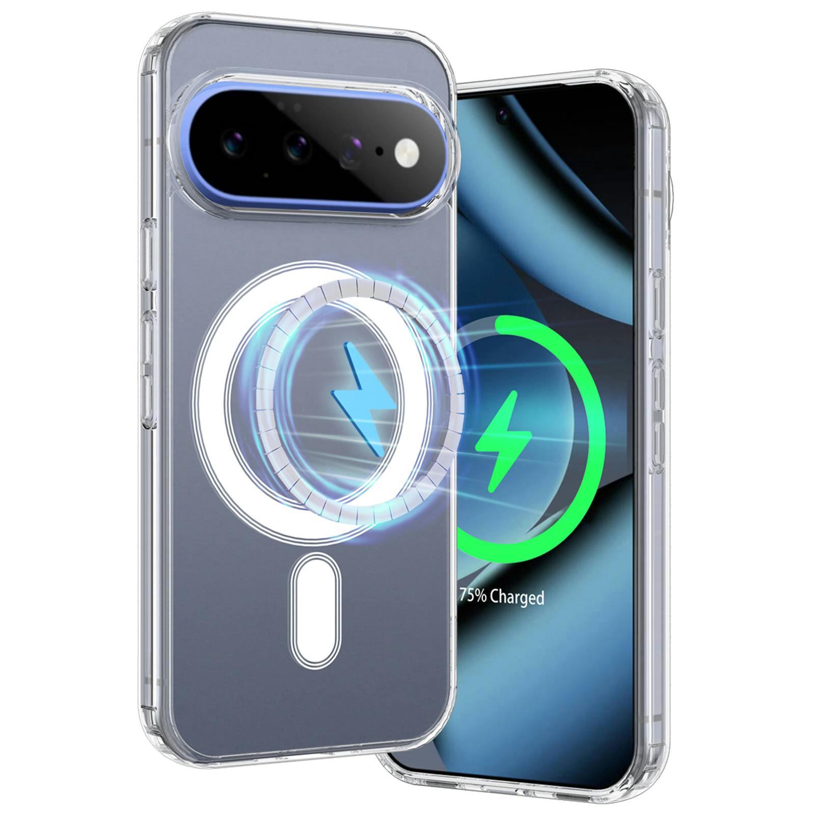 CaseBody Google Pixel 11 Pro XL Magnetische TPU Case Transparant