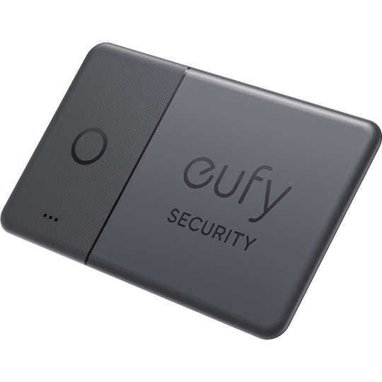 eufy Smart Tracker Kaart Zwart - Voorkant