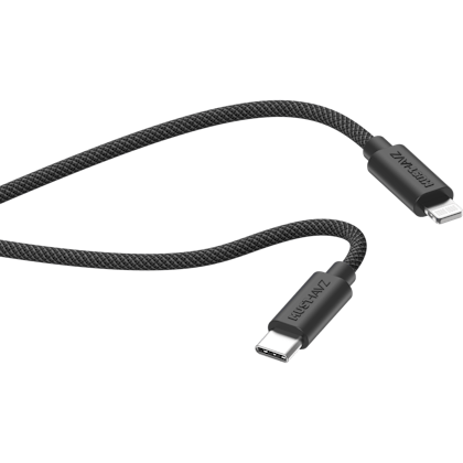 Musthavz Nano Charger 20W + USB-C Naar Lightning Kabel Zwart