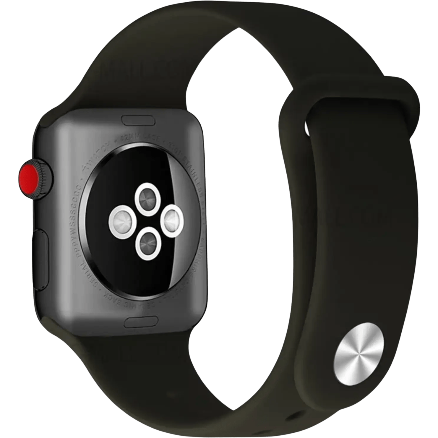 Mocaa Apple Watch Siliconen Horlogebandje Groen