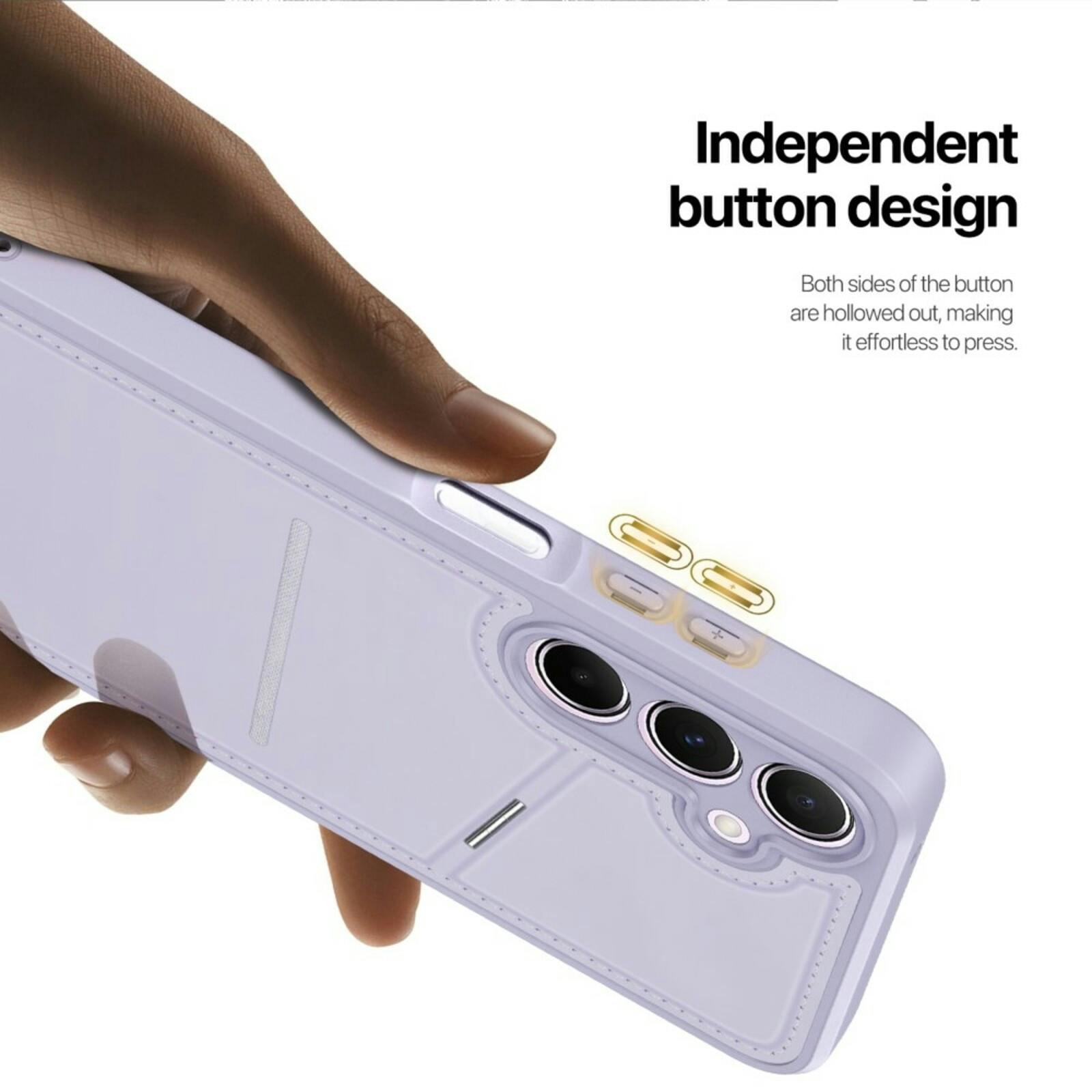 DUX DUCIS Samsung A15 Rafi Series Premium Beschermcase Paars