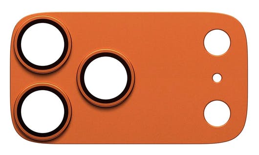 PanzerGlass iPhone 17 Pro Max Fender Camera Protector Oranje