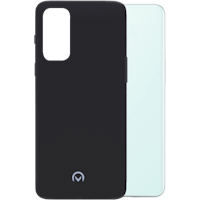 Mobilize OnePlus Nord 2 Siliconen (TPU) Hoesje Matt Black - Voorkant