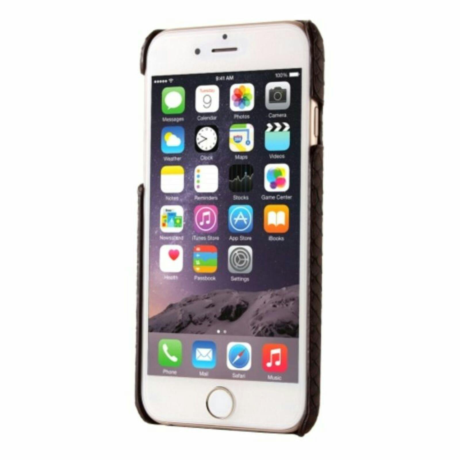 CaseBody iPhone 6 Plus / 6s Plus Snakeskin Hoesje Bruin