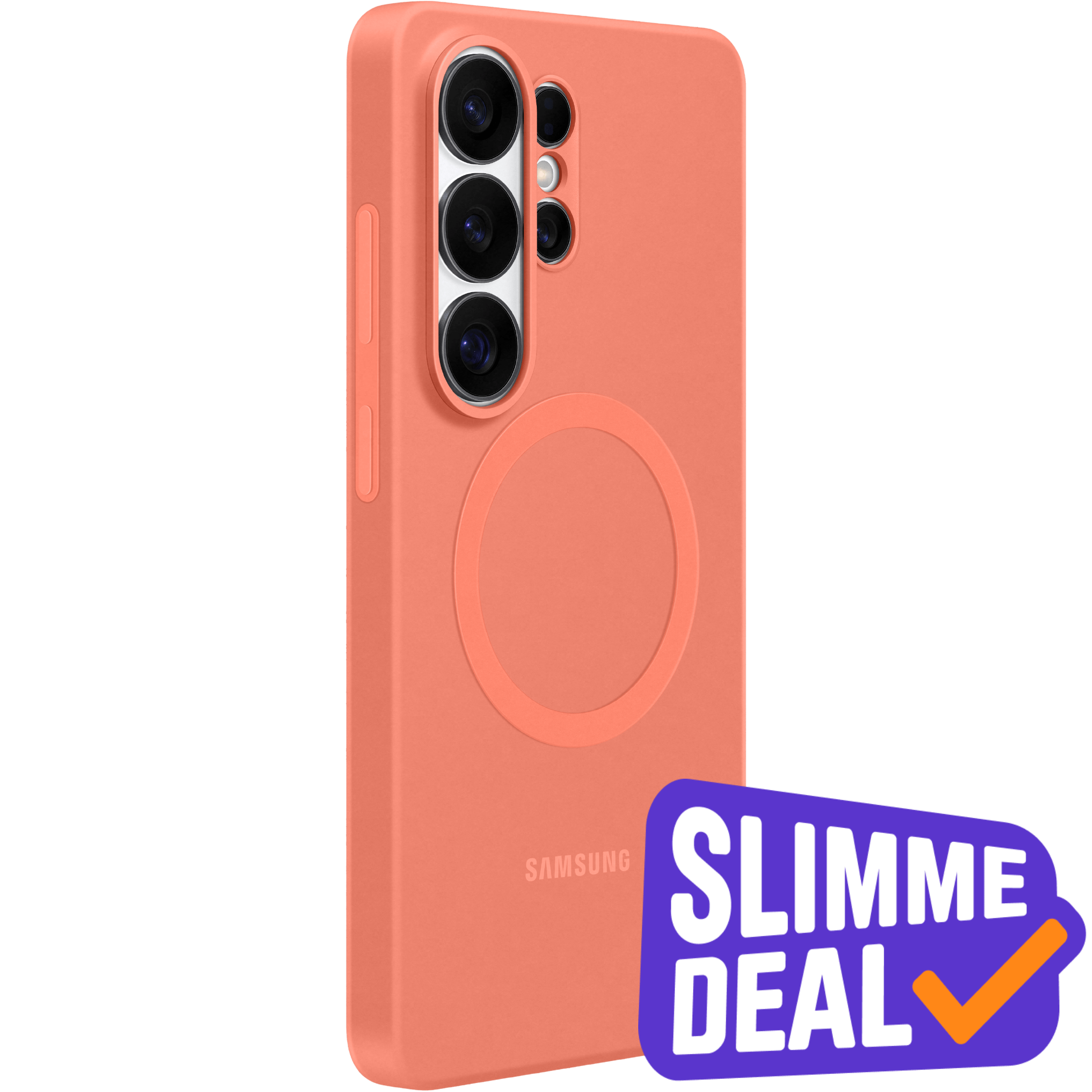 Samsung Galaxy S26 Ultra Siliconen Magnet Case Rood