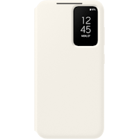 Samsung Galaxy S23 Smart View Hoesje Wit - Voorkant